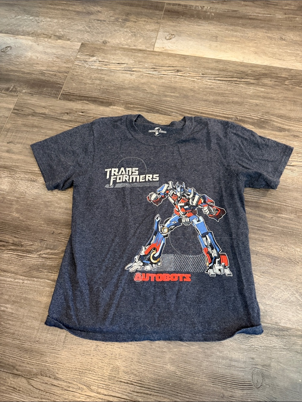 Universal Studios Transformers Autobot Graphic Tee - Navy Kids Shirt